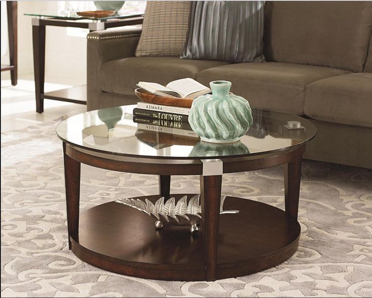 Round Glass Coffee Table