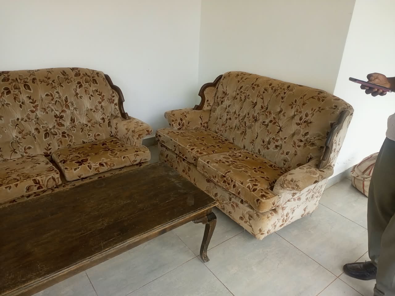 Living Room Suite + Tables Restoration — Before 4