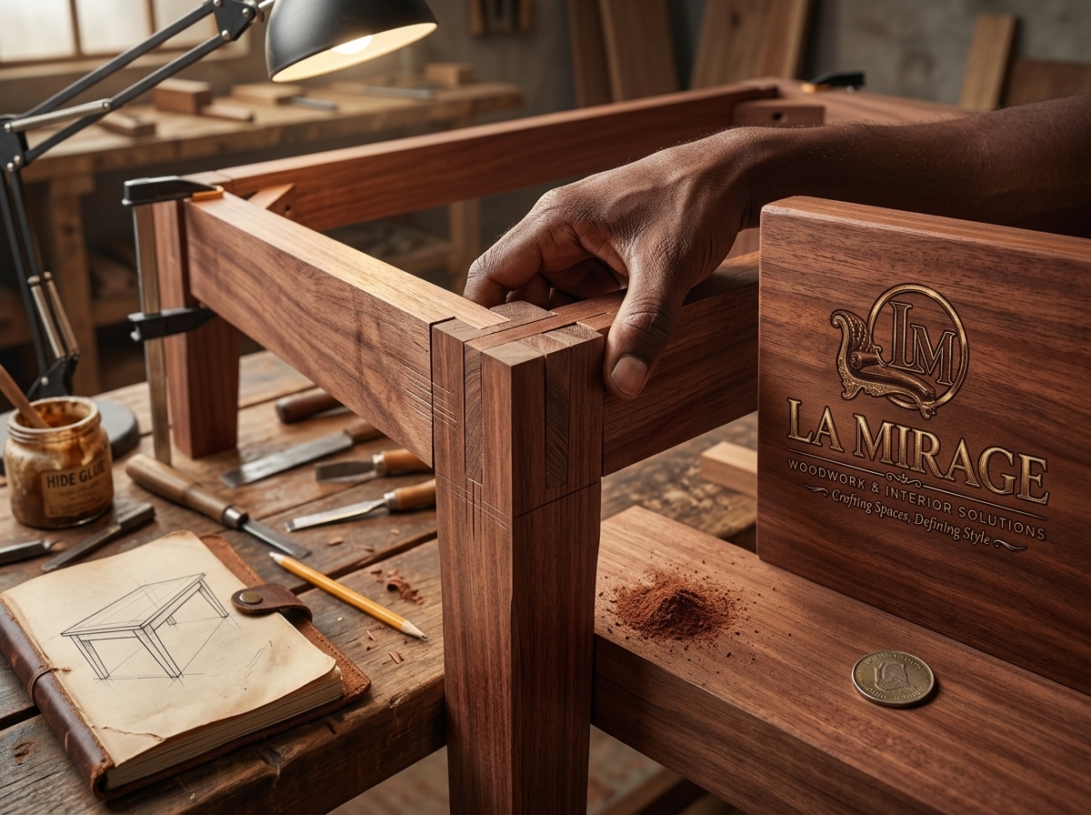 Bespoke table frame assembly